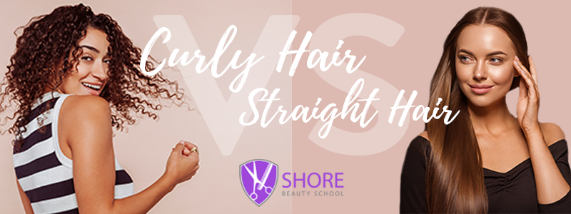Curly vs. Straight Hair: Maintenance Tips for Both Textures graphic