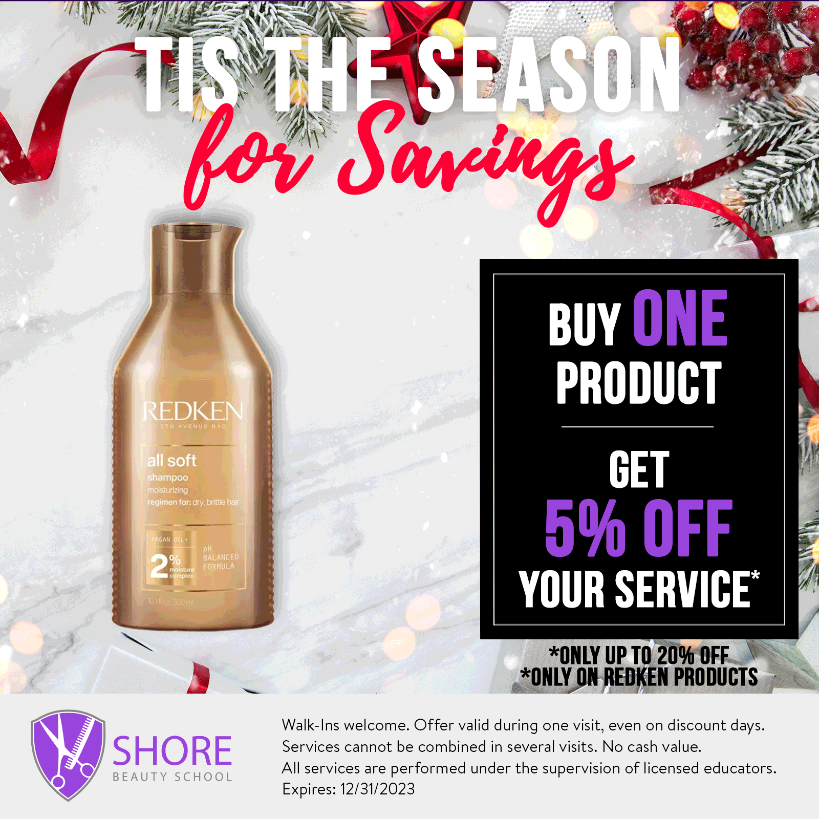 Shore Beauty Clinic Monthly Promotions Shore Beauty School
